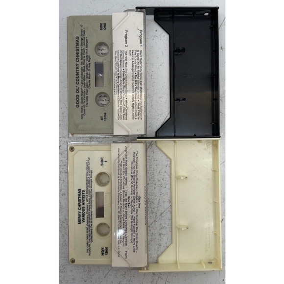 Good Ole Country Christmas CBS Special & Merry Christmas Various Artist Cassette - Picture 8 of 9
